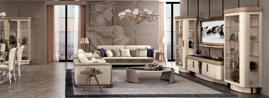 Sofagarnitur 3+1+1 Sëtzer Set Design Sofas Polster Couchen Relax Modern Sofa nei