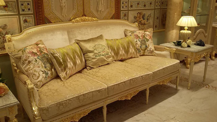 Sofagarnitur 3+1 Set Design Canapé Polster Couchen Canapé Klassesch Luxus Grupp