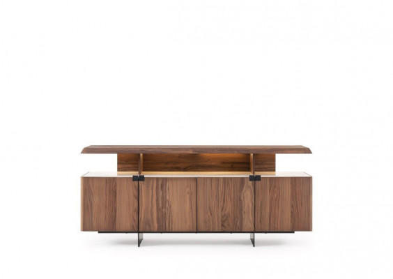 2-Stéck Luxus Holz Kommode Schaf Sideboard Anrichte Design Miwwel