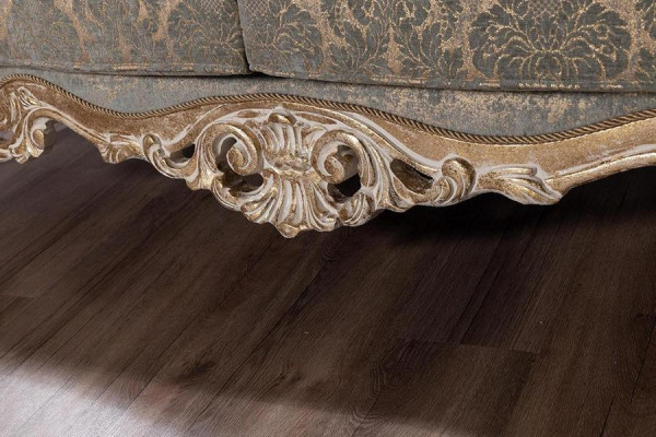 Chesterfield Sofa Garnitur 3+3+1+1 Sëtz Couchtisch Klassesch Sofa Polster Sëtz