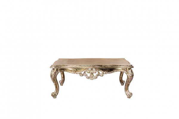 Wunnzëmmerdësch Dësch Sofa Dëscher Klassesch Bäidësch Ofstellungsdësch Golden