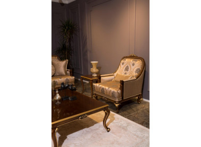 Miwwelen Still Design Fauteuil Textil Stuff Luxus Design Barock Rokoko