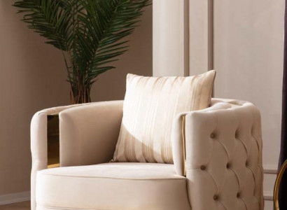 Wunnzëmmer Luxus Sesselen Modern Einsëtzer Design Chesterfield 1er Italien Miwwelen