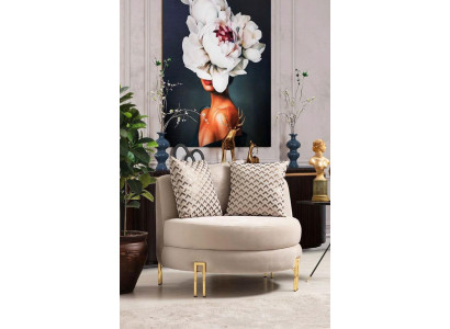 Sëtzpolster Setzer Design Canapé Sëtz Relax Stoff Lounge Luxus Wunnzëmmer