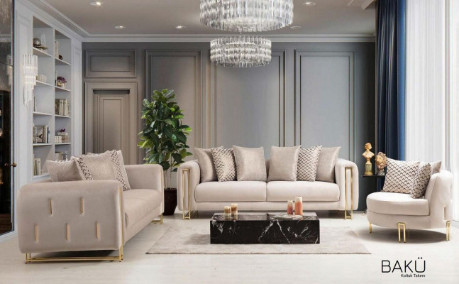 Sëtzpolster Setzer Design Canapé Sëtz Relax Stoff Lounge Luxus Wunnzëmmer