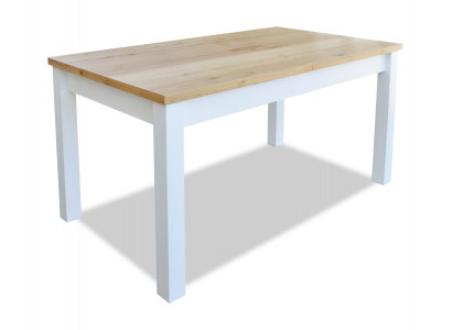 Iessdësch Dëscht Grupp Iesszëmmer Wunnzëmmer Garnitur Holz Design Dëscher Nei 160cm