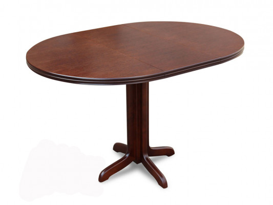 Dësch Iessdësch Holzdësch XXL Konferenzdësch Radius 90 + 35 CM