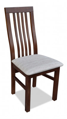 Stull Braun Design Wunnzëmmer Iesszëmmer Holz Still Polster Miwwelen Nei