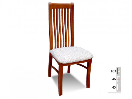Massivholzsëtz Iesszimmersëtz Designer Lieder Sëtz Dekorativ Sëtzën