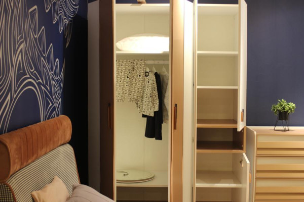 Kleederschaaf Schief Schaf Design Holz Kannerzëmmer Modern Miwwelen Nei