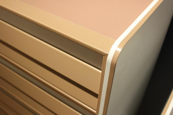 Modern Kommode mat 2 Tiräng Miwwelen Designer Sall Kannerzëmmer Nei