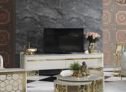Wunnzëmmerschaf Highboard Anrichte Kommode Schafkonsol Fernsehstänner