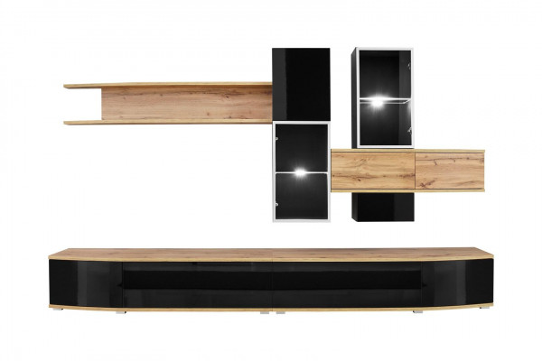 Designer Wunnmauer Modern Design Wunnzëmmer Luxus Miwwelen Mauer Regal Nei