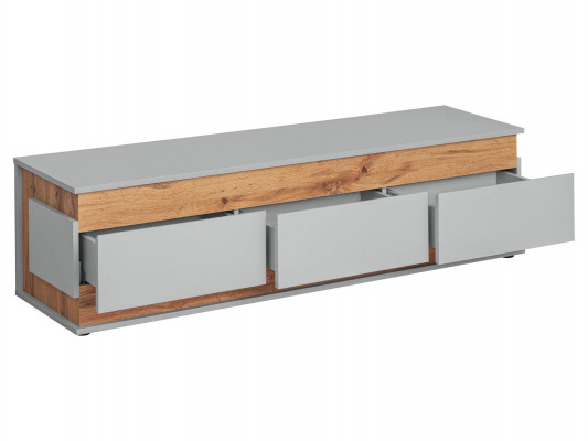 Wunnenzëmmer Set 5 Stéck TV Stänn Modern Vitrin Holz Miwwel Luxus Kommode Nei