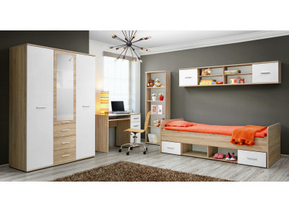 Komplett Jugendzëmmer Modern Kannerzëmmer Designer Schreifdësch Set Luxus Miwwelen
