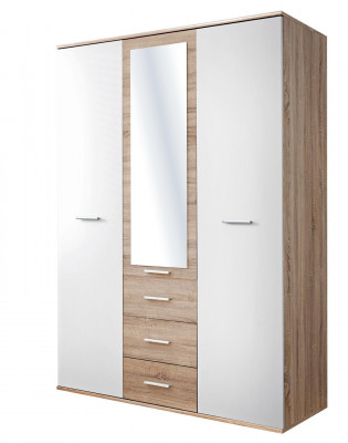 Kannerzëmmer Set Bett Nuetsdësch Designer Kleederschaf Modern Ariichtung 4tlg