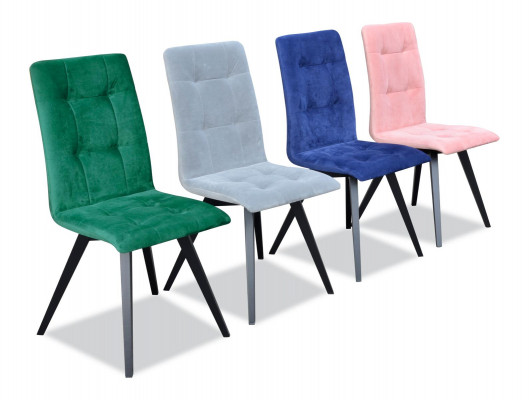 Stull Grau Design Wunnzëmmer Iesszëmmer Holz Still Polster Lehnstull Design Nei