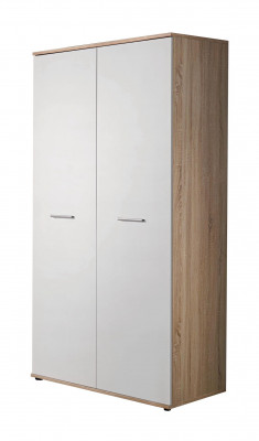 Kannerzëmmer Komplett Bett Kleederschaf Bücherregal Wandregal Set 5 Deeler