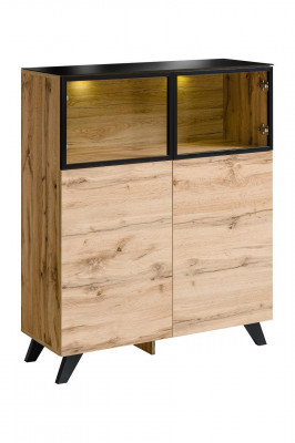 Vitrinn Wohnzimmer Miwwel Schaf Holz Ariichtung Luxus Modernen Design