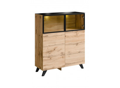 Vitrinn Wohnzimmer Miwwel Schaf Holz Ariichtung Luxus Modernen Design