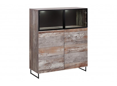 Vitrin Modern Stil Wunnzëmmer Design Ariichtung Holz Schaf Nei Miwwelen