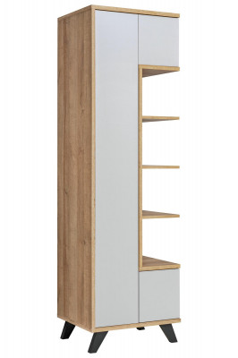 Wäiss Bicherregal Wunnzëmmer Luxus Bicherschaf Miwwelen Regal Holz Design
