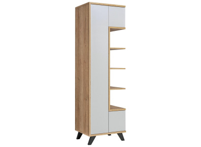 Wäiss Bicherregal Wunnzëmmer Luxus Bicherschaf Miwwelen Regal Holz Design