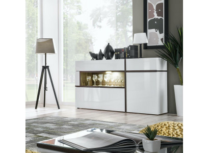 Kommode Designer Modern Wunnzëmmer Luxus Holzkommode Wäiss Miwwelen