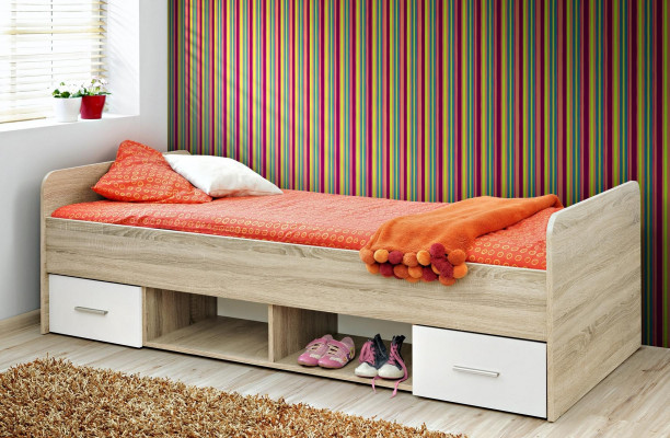 Jugendbett Jugendzëmmer Modern Kannerbett Designer Stil Bett Kannerzëmmer Nei