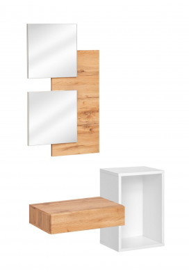 Virraummiwwelen Modernes Design Wandariichtung Holz nei Diel