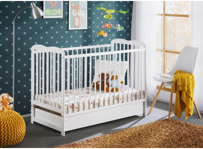 Modern Mëbeldesigner Kannerbetter Bett wäiss Kannerzëmmer nei Ariichtung