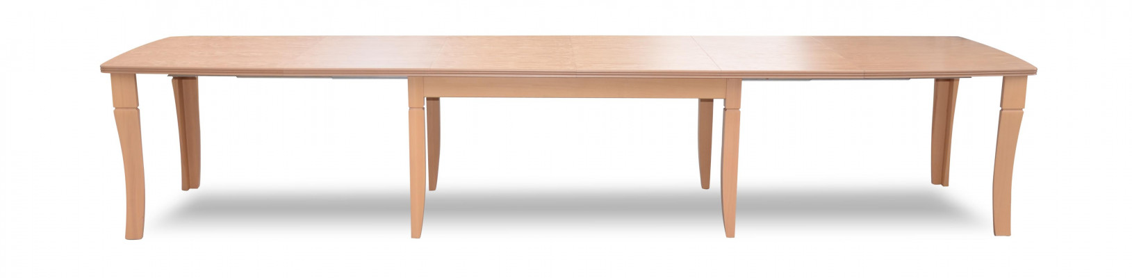 Iessdësch Zëmmer Dëscher Wunnen xxl grouss Zëmmer Holz Iessdëscher Brong 100x160/400cm