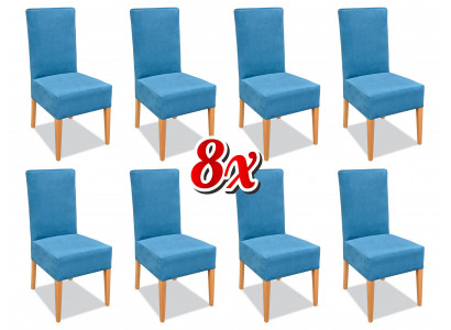 Iesszëmmer Stull Polster Lehnstühle Iesszëmmer Still 8x Set Sëtz Massivholz Nei