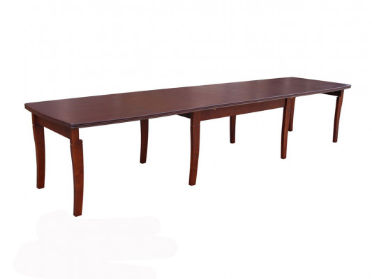 Dësch Iessdësch Holzdësch XXL Konferenzdësch S26 100x160cm Auszéibar