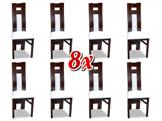 Komplett Garnitur 8x Designer Stull Set Iesszëmmer Lehn Polster Sëtz Still Stoff