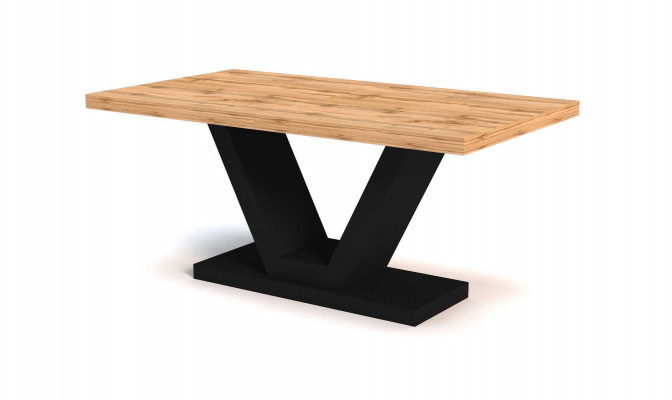 Iessdësch Dësch Luxus Iesszëmmer Wunnzëmmer Holz Design Dëscher Nei 160cm