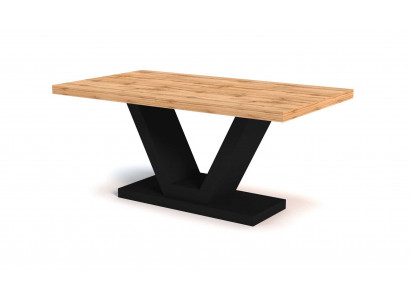 Iessdësch Dësch Luxus Iesszëmmer Wunnzëmmer Holz Design Dëscher Nei 160cm
