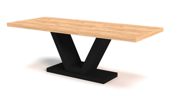 Iessdësch Dësch Luxus Iesszëmmer Wunnzëmmer Holz Design Dëscher Nei 160cm
