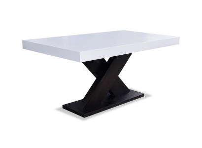 Iessdësch Dësch Iesszëmmer Wunnzëmmer Garnitur Holz Design Miwwelen 90x160/210cm Nei