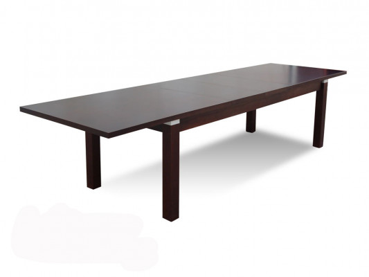 Dësch Iessdësch Holzdësch XXL Konferenzdësch 70x120cm Auszéiher 70x160cm