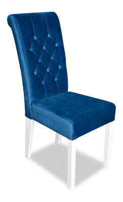 Modern Chesterfield Iesszëmmer Still 4x Still fir Iesszëmmer Stoff Iessgrupp Nei