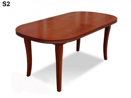 Dësch Iessdësch Holz Dësch XXL Konferenzdësch S2 80X140cm Auszéiibar 80X180cm