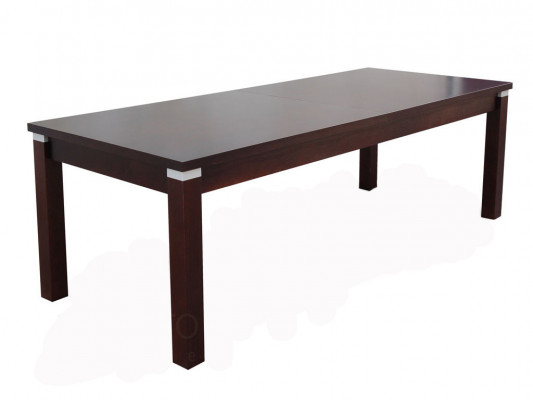 Dësch Iessdësch Holzdësch XXL Konferenzdësch 100X200cm Auszéiht 200X290cm