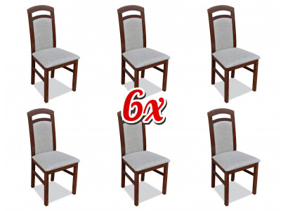 Komplett Grupp Wunnzëmmer 6x Stéck Neie Iesszëmmer Still Set Garnitur Leed Still