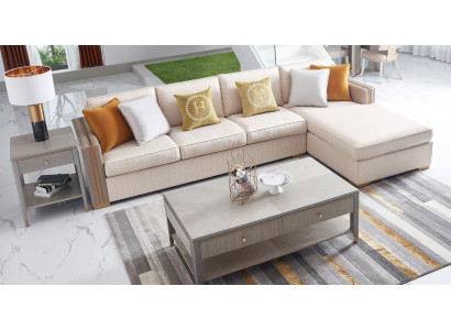 Ecksofa Textil Eck Wunnlandschaft Design Sofa Couch Italien Couchen