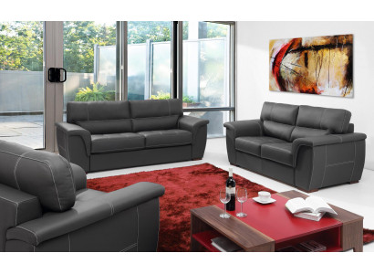 Lieder Design Couch Polster Sëtz Garnitur Sofa 2+1+1 Lieder Sofas Nei
