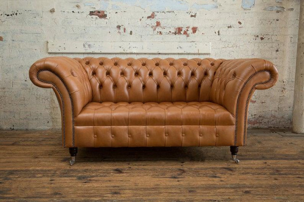 2+1 Sofa Garnitur Chesterfield Textil Stoff Canapé Couchë Këssen Set Garnituren