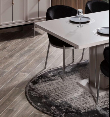 Iesszëmmer Garnitur Modernen Set Iessdësch 4x Polsterstill Sideboard 7tlg