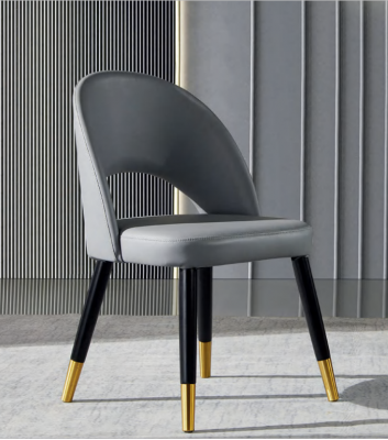 Modernt gréit Iessenzëmmer Stull 1-Sëtzer Designer Einsëtzer Holzstillen