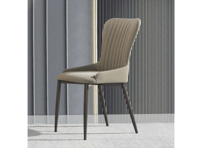 Graawe Polstersëtz Modern Iesszëmmer Still Designer Einsëtzer Neijoer